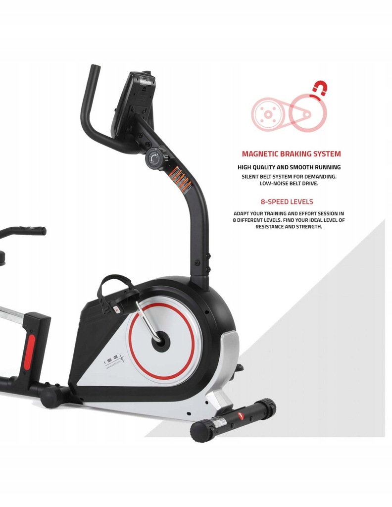 Rowerek Poziomy ISE SY-6826 Ergometer - obrazek 7