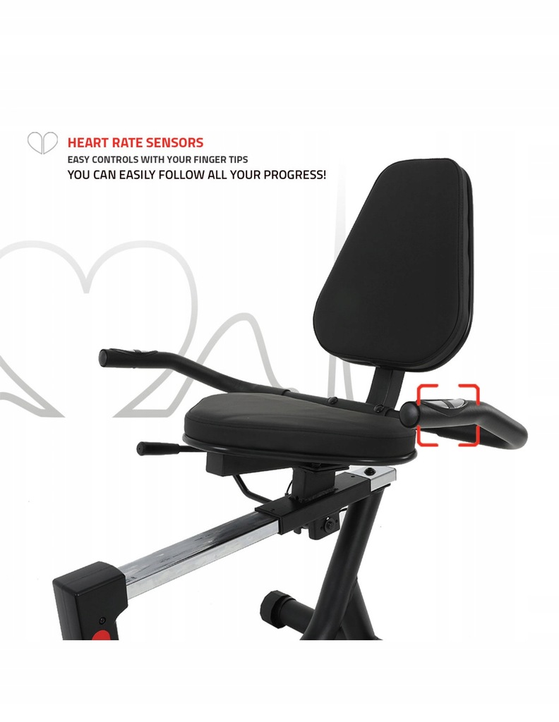 Rowerek Poziomy ISE SY-6826 Ergometer - obrazek 6